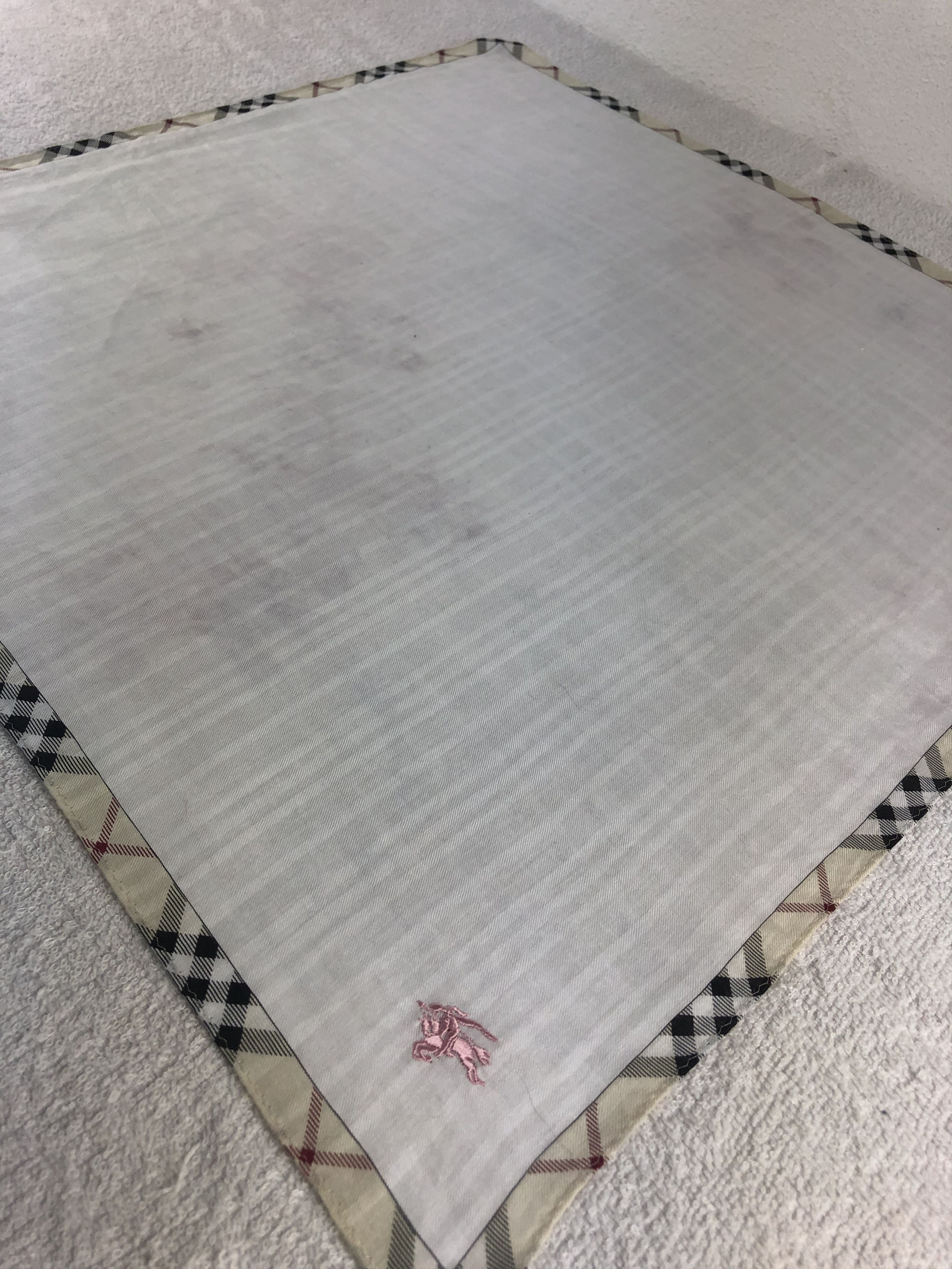 Burberry Burberry Handkerchief / Bandana / Neckerchief C024 Size ONE SIZE - 4 Thumbnail