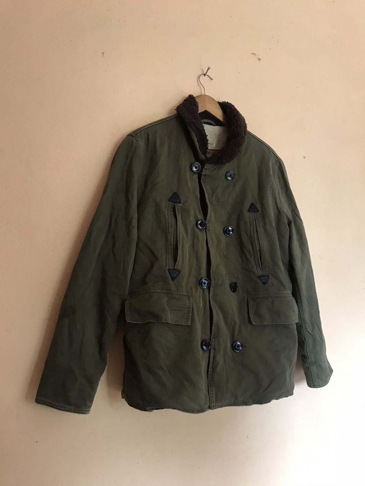 Polo Ralph Lauren VINTAGE POLO JEANS CO. RALPH LAUREN DENIM SHERPA JACKET Size US L / EU 52-54 / 3 - 3 Thumbnail