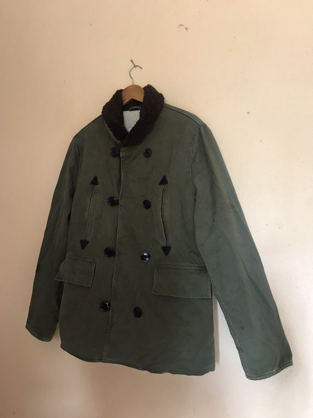 Polo Ralph Lauren VINTAGE POLO JEANS CO. RALPH LAUREN DENIM SHERPA JACKET Size US L / EU 52-54 / 3 - 4 Thumbnail