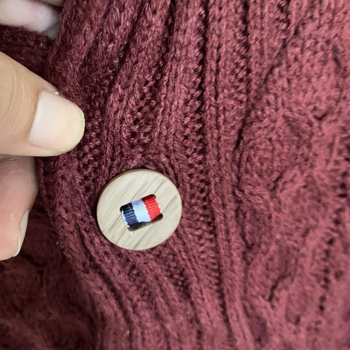 Aran Isles Knitwear × Japanese Brand OFFER🔥Vintage Japanese Brand Knitwear Cardigan Size XL / US 12-14 / IT 48-50 - 7 Thumbnail