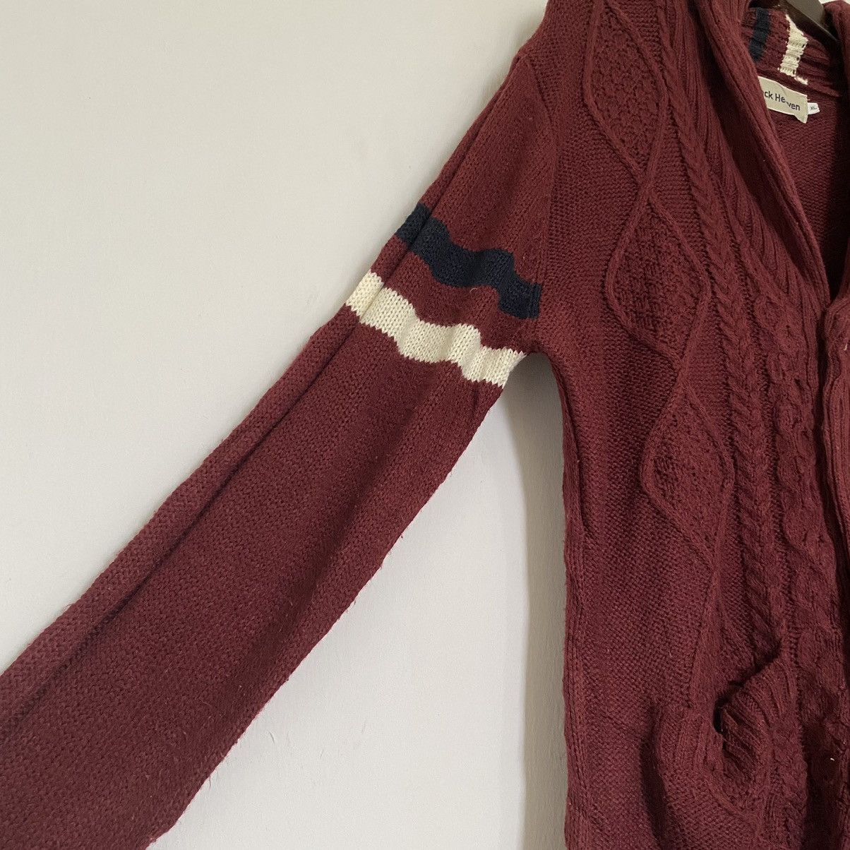 Aran Isles Knitwear × Japanese Brand OFFER🔥Vintage Japanese Brand Knitwear Cardigan Size XL / US 12-14 / IT 48-50 - 3 Thumbnail