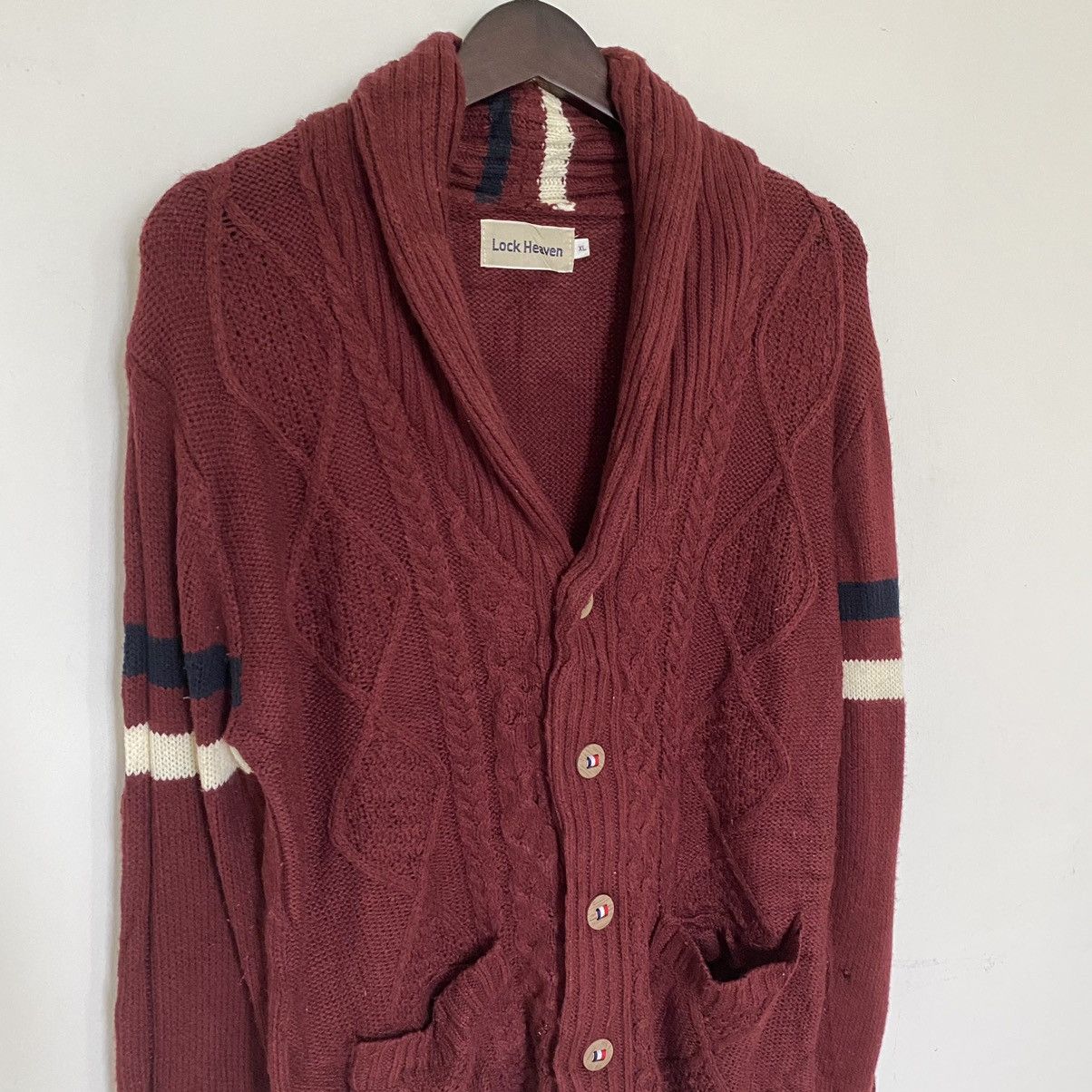 Aran Isles Knitwear × Japanese Brand OFFER🔥Vintage Japanese Brand Knitwear Cardigan Size XL / US 12-14 / IT 48-50 - 2 Thumbnail