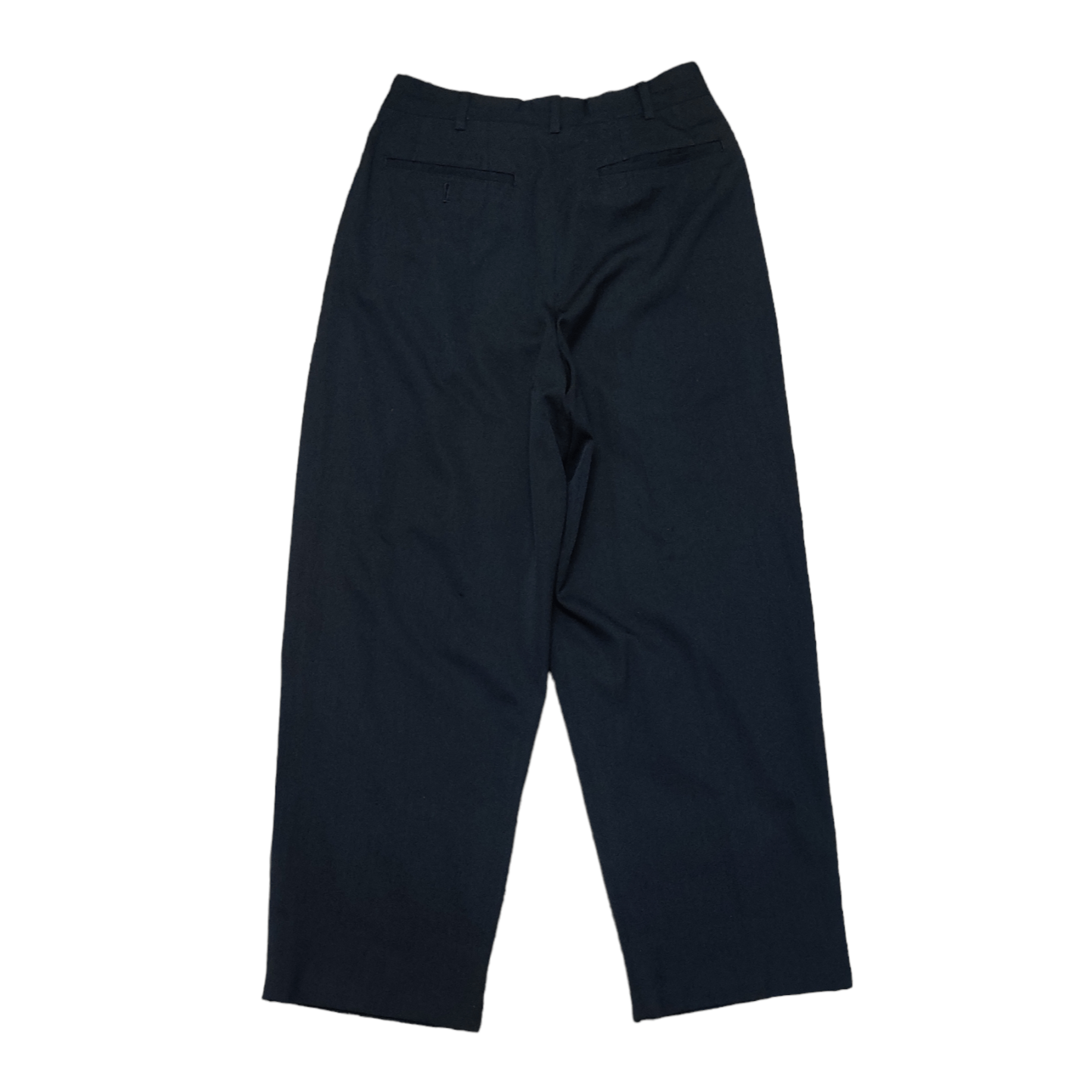 Comme des Garcons Homme CDGH Comme Des Garcons Homme Wool Baggy Pant Black Size US 29 - 10 Thumbnail