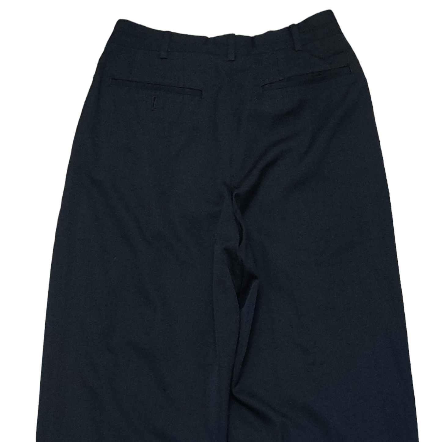 Comme des Garcons Homme CDGH Comme Des Garcons Homme Wool Baggy Pant Black Size US 29 - 11 Thumbnail