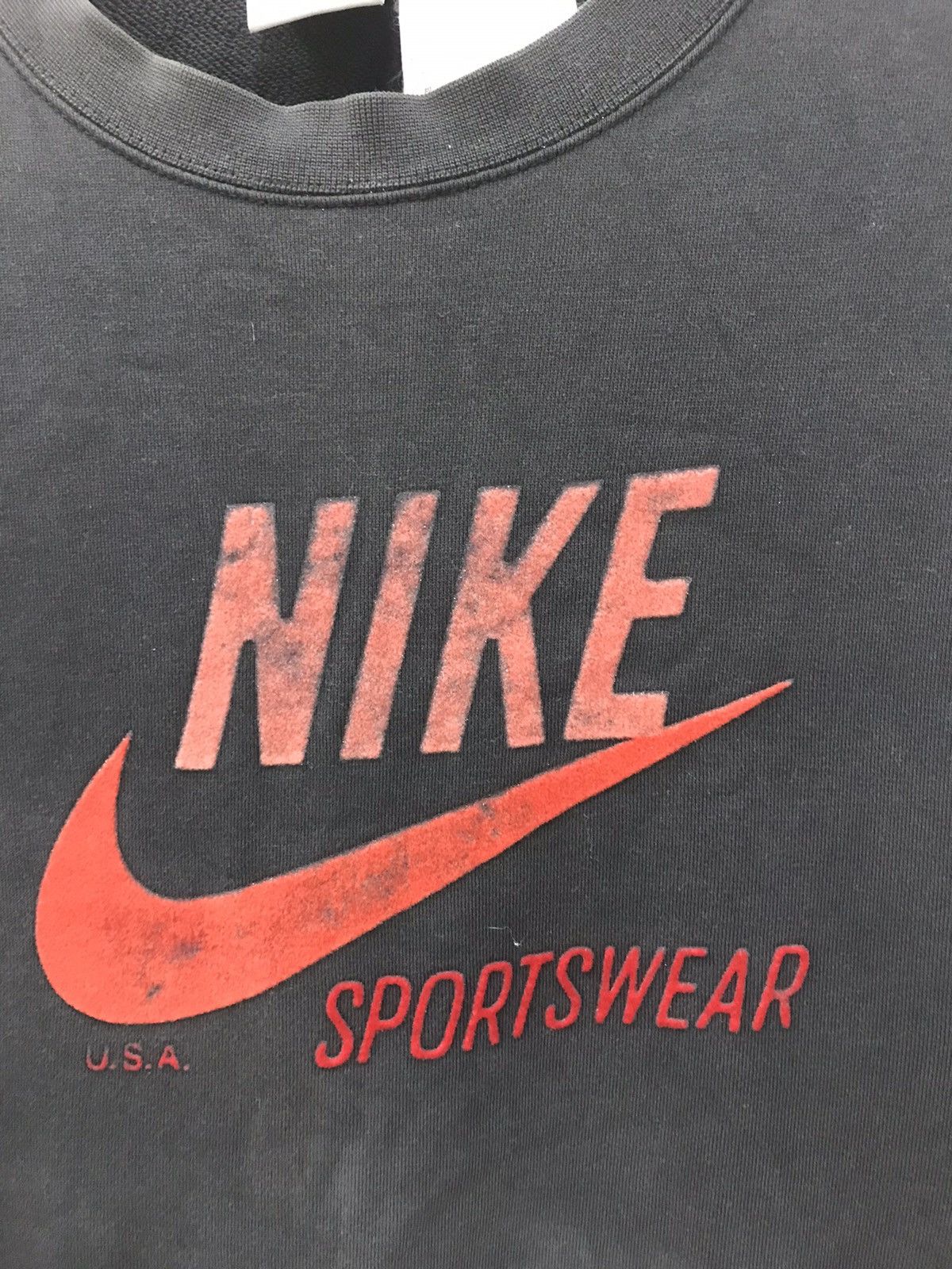 Nike NIKE Distressed Sweatshirt Size US L / EU 52-54 / 3 - 3 Thumbnail