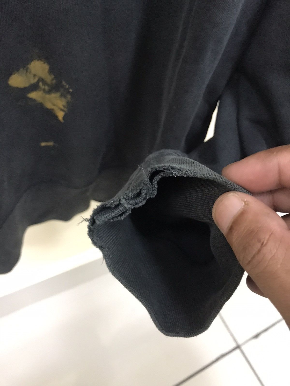 Nike NIKE Distressed Sweatshirt Size US L / EU 52-54 / 3 - 7 Thumbnail
