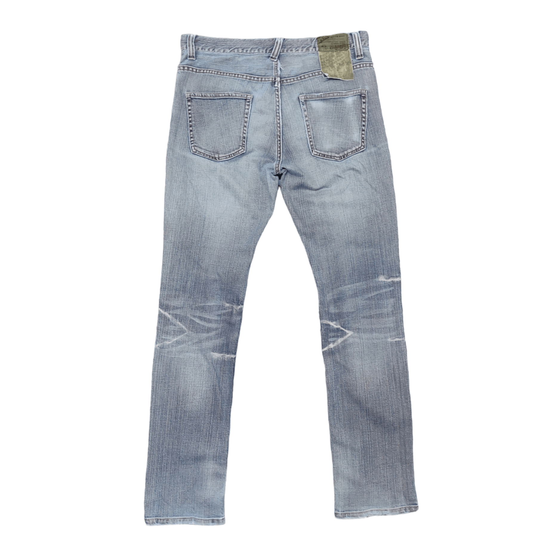 PPFM Flared PPFM Distressed Denim Pant Size US 33 - 10 Thumbnail