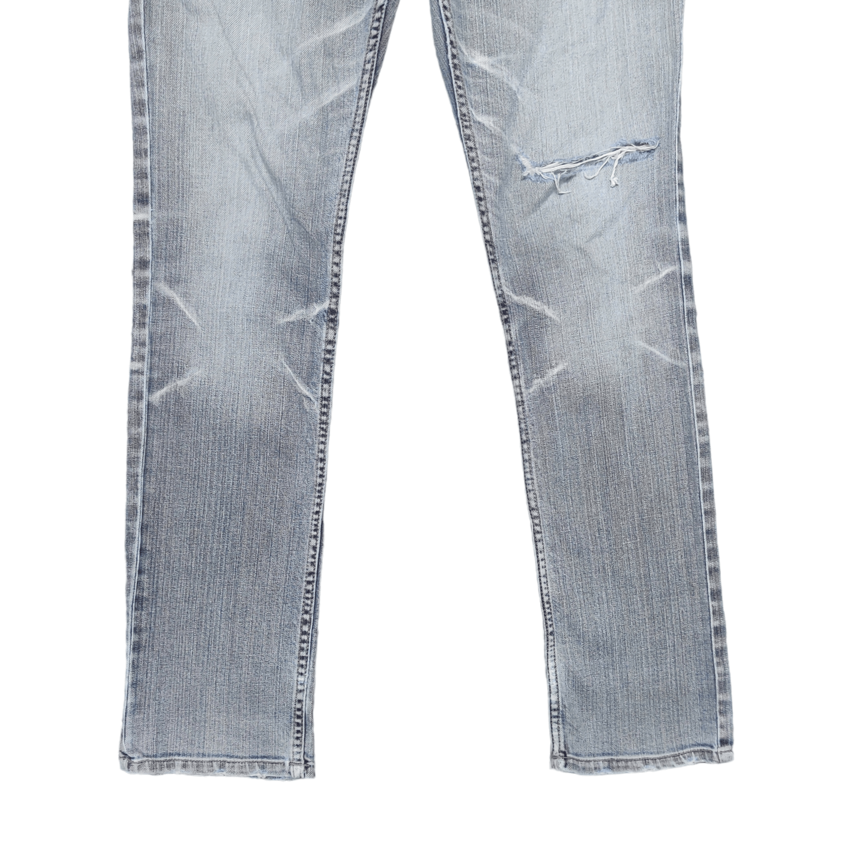 PPFM Flared PPFM Distressed Denim Pant Size US 33 - 3 Thumbnail
