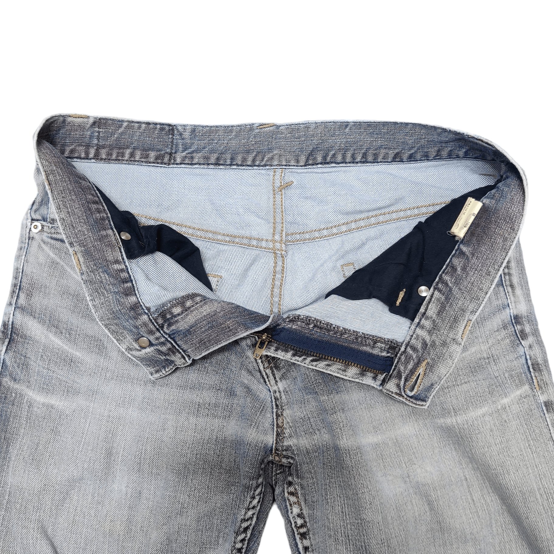 PPFM Flared PPFM Distressed Denim Pant Size US 33 - 5 Thumbnail