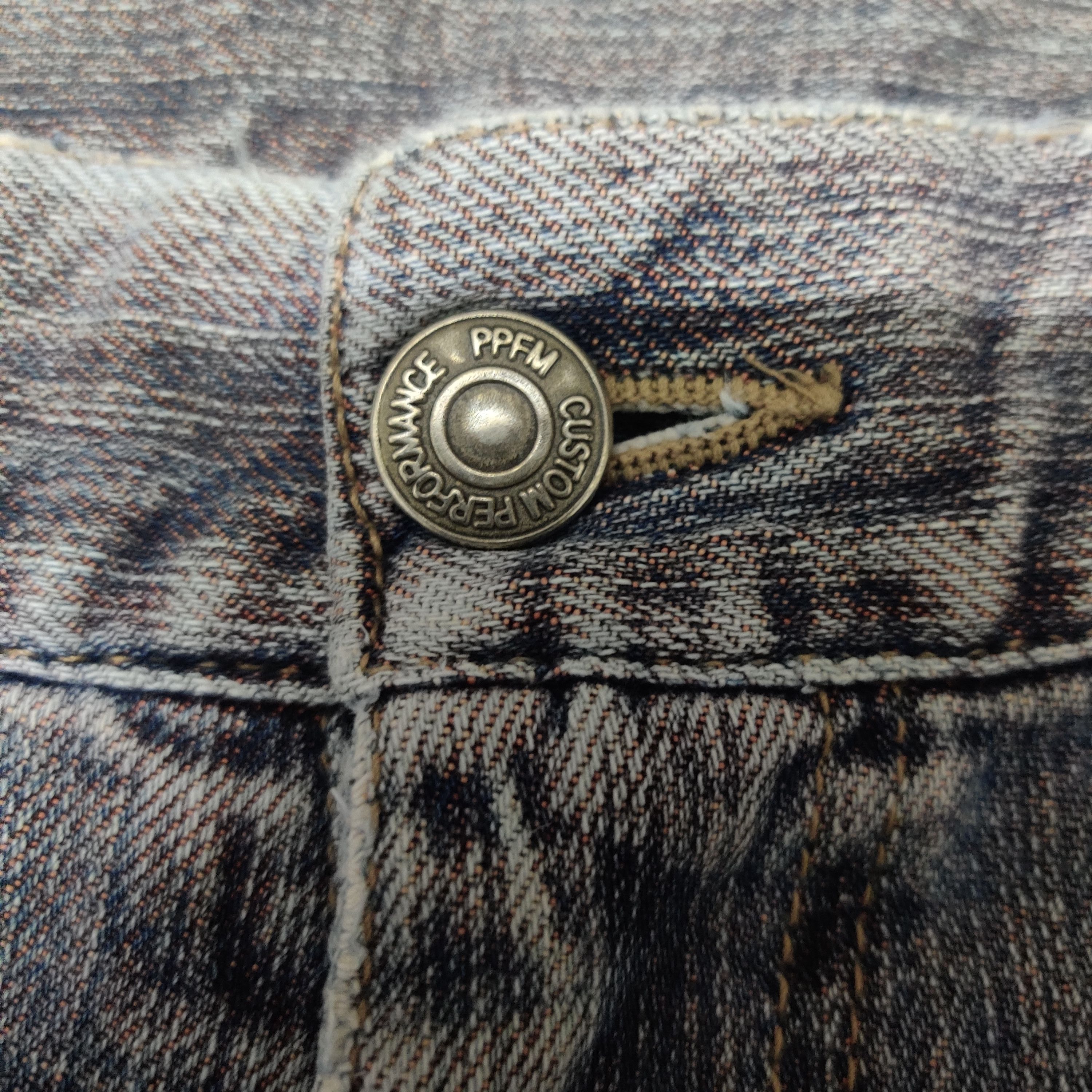 PPFM Flared PPFM Distressed Denim Pant Size US 33 - 6 Thumbnail