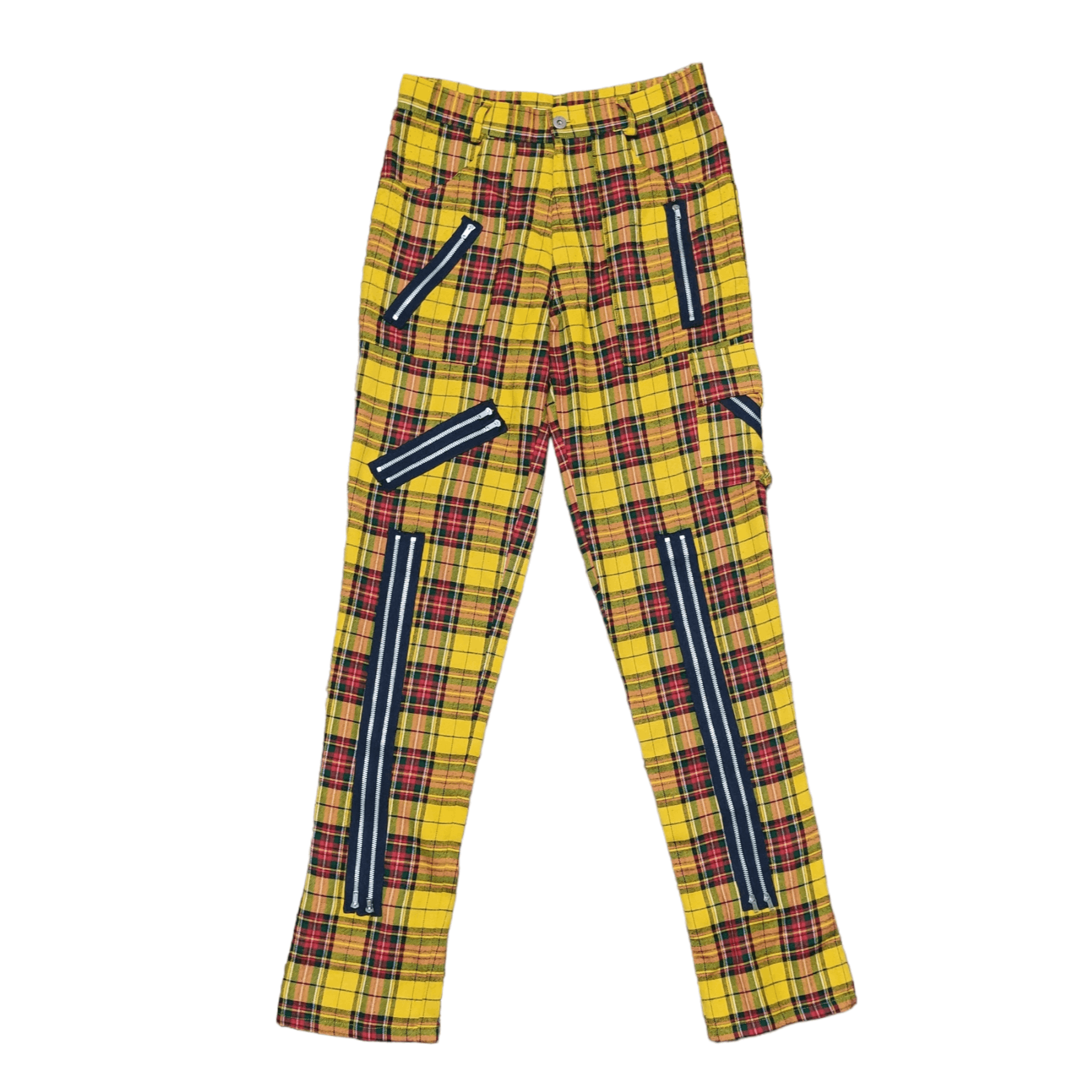 Le Grande Bleu (L.G.B.) Japanese Brand Punk Parashuto Bondage Multi Zipper Pant Size US 30 / EU 46 - 1 Thumbnail