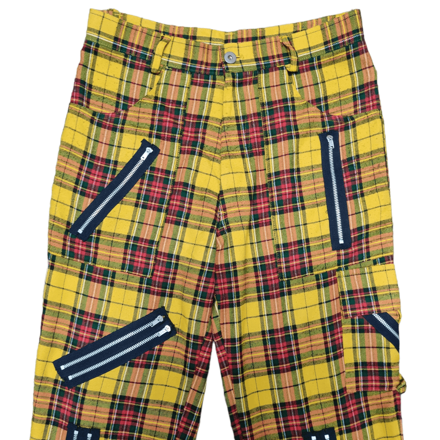 Le Grande Bleu (L.G.B.) Japanese Brand Punk Parashuto Bondage Multi Zipper Pant Size US 30 / EU 46 - 2 Thumbnail