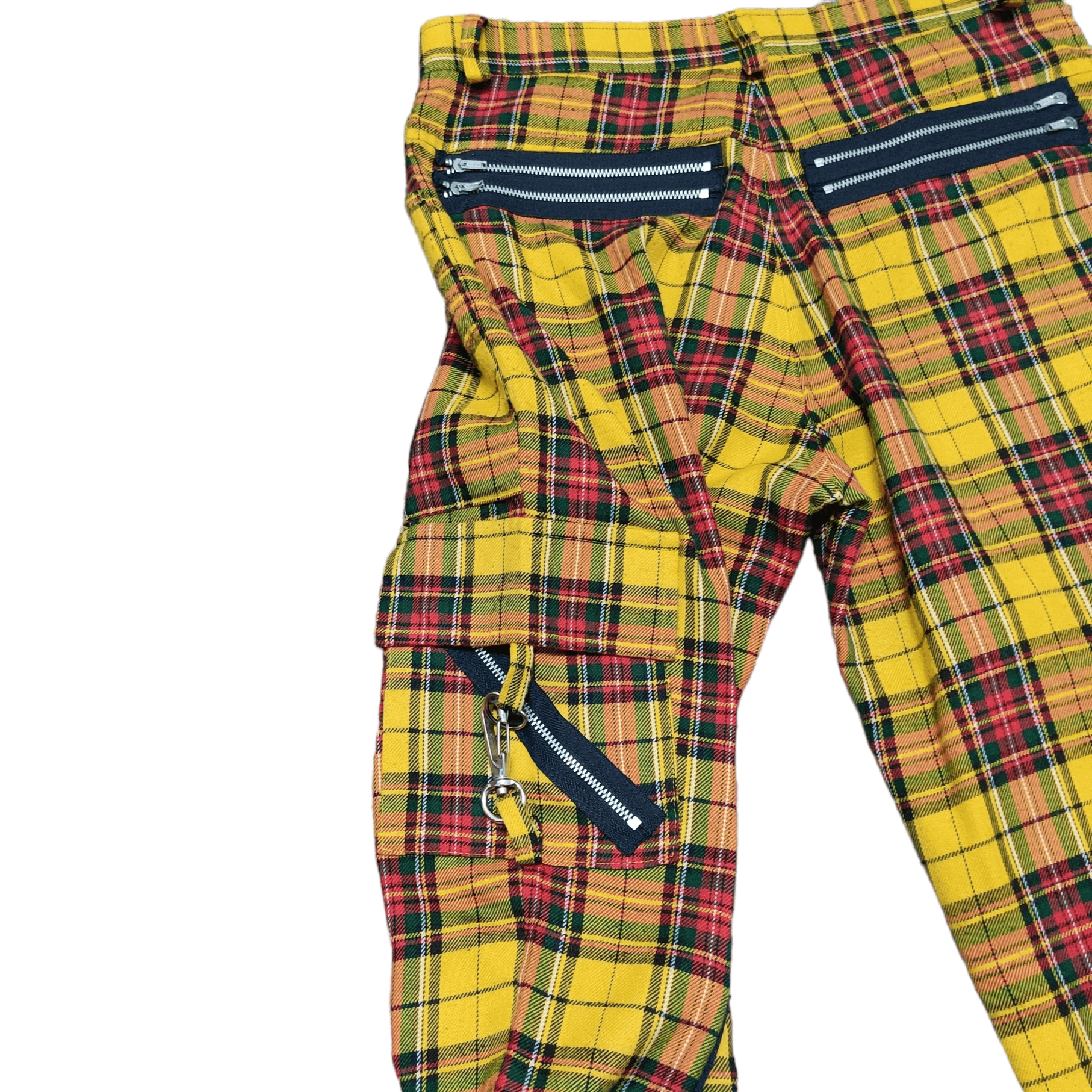 Le Grande Bleu (L.G.B.) Japanese Brand Punk Parashuto Bondage Multi Zipper Pant Size US 30 / EU 46 - 13 Thumbnail