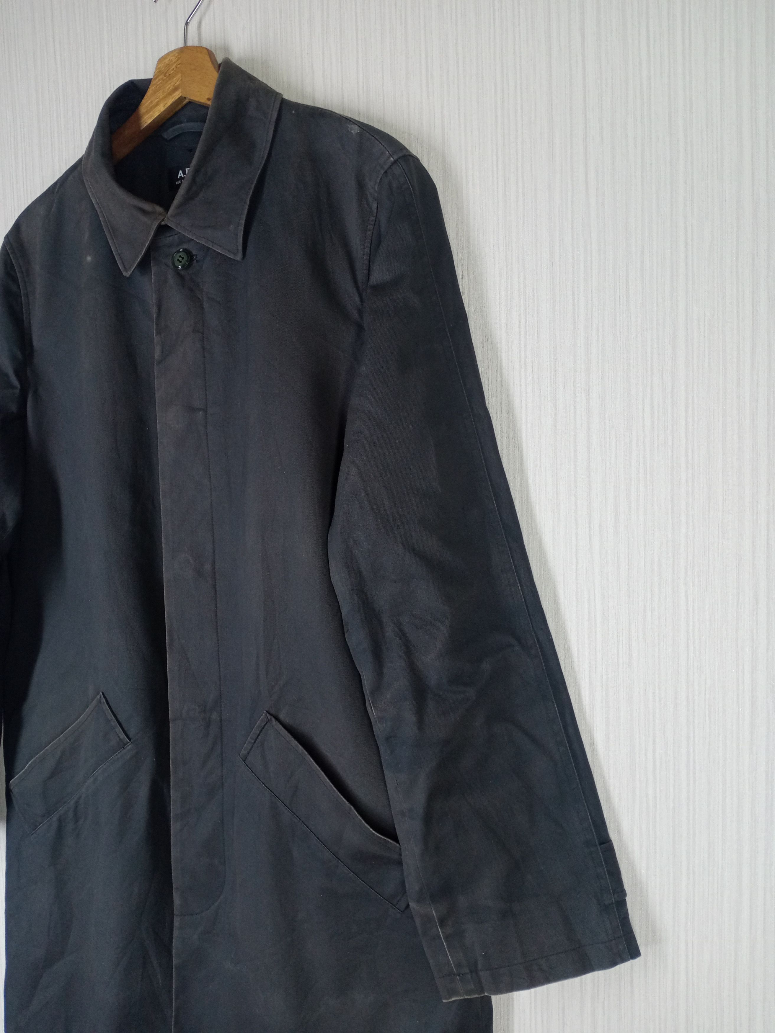 A.P.C. A.P.C. TRENCH COAT JACKET Size US S / EU 44-46 / 1 - 4 Thumbnail