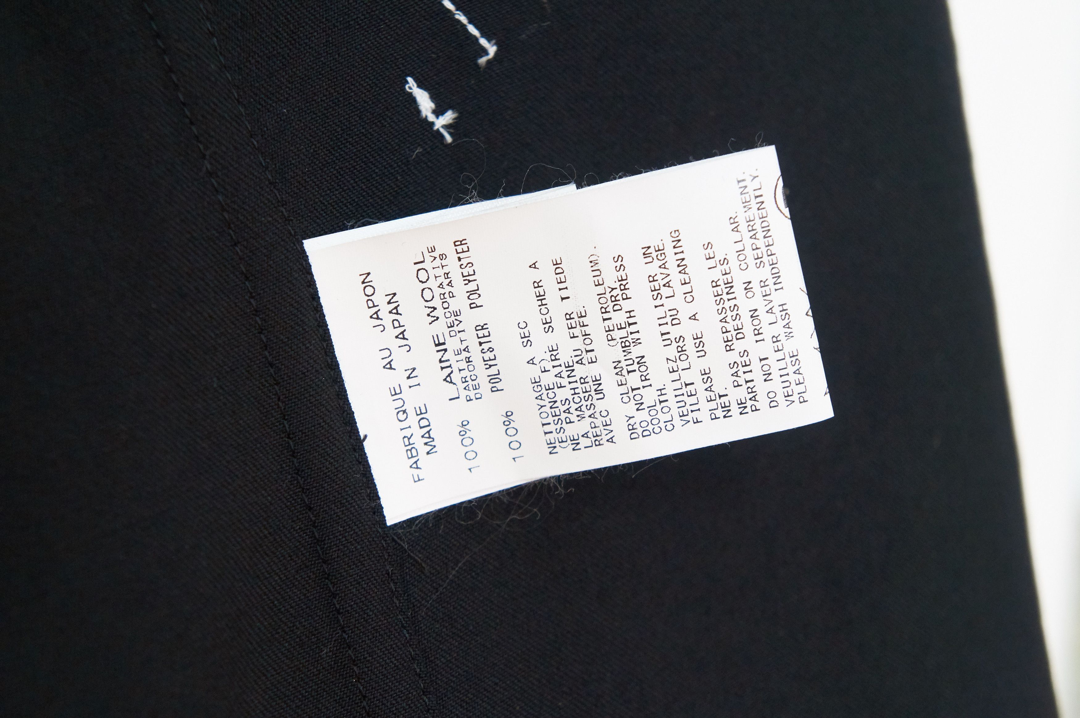 Yohji Yamamoto AW16 sequins wool shirt Size US M / EU 48-50 / 2 - 6 Thumbnail