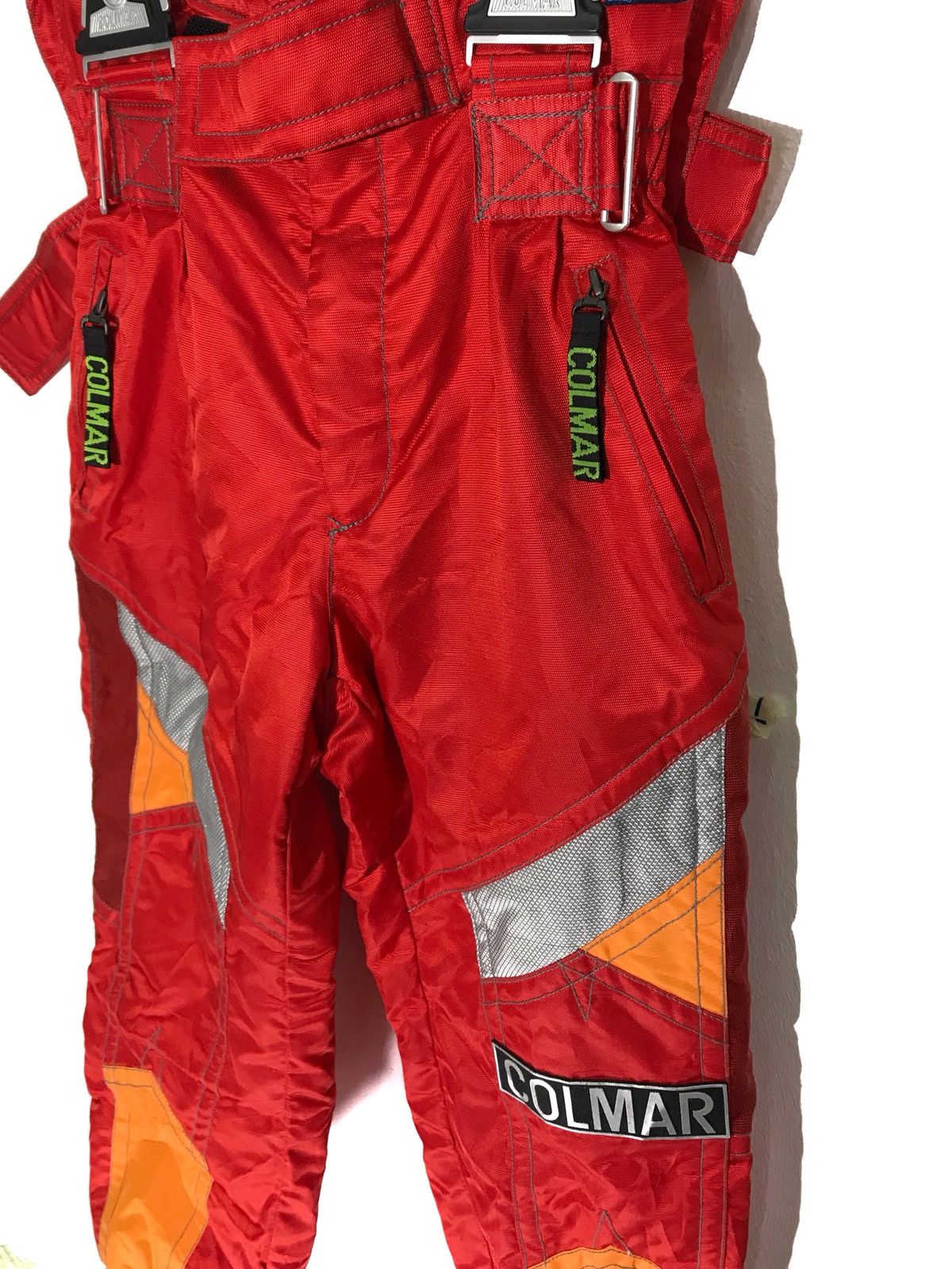 Japanese Brand Vintage Colmar Multicolour Big Logo Overall Ski Pant Size US 28 / EU 44 - 3 Thumbnail