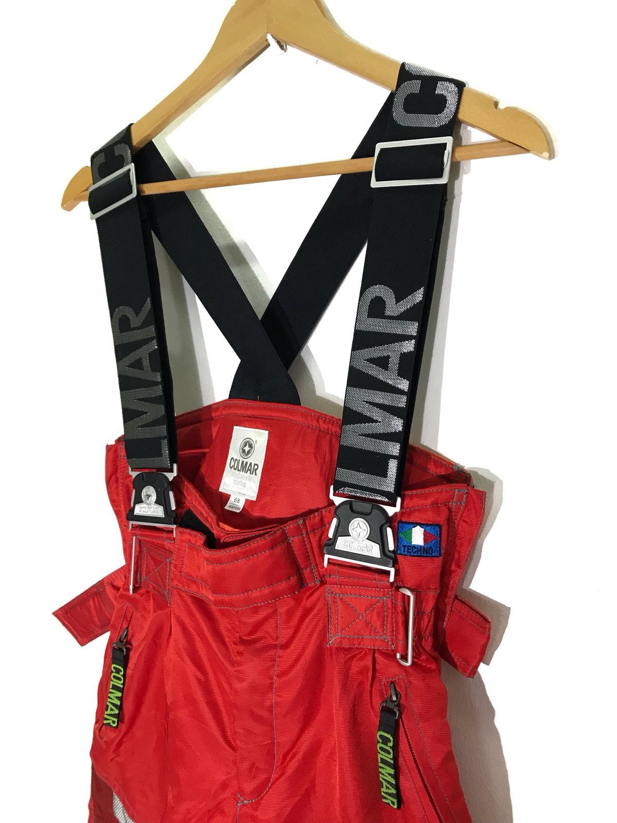 Japanese Brand Vintage Colmar Multicolour Big Logo Overall Ski Pant Size US 28 / EU 44 - 2 Thumbnail