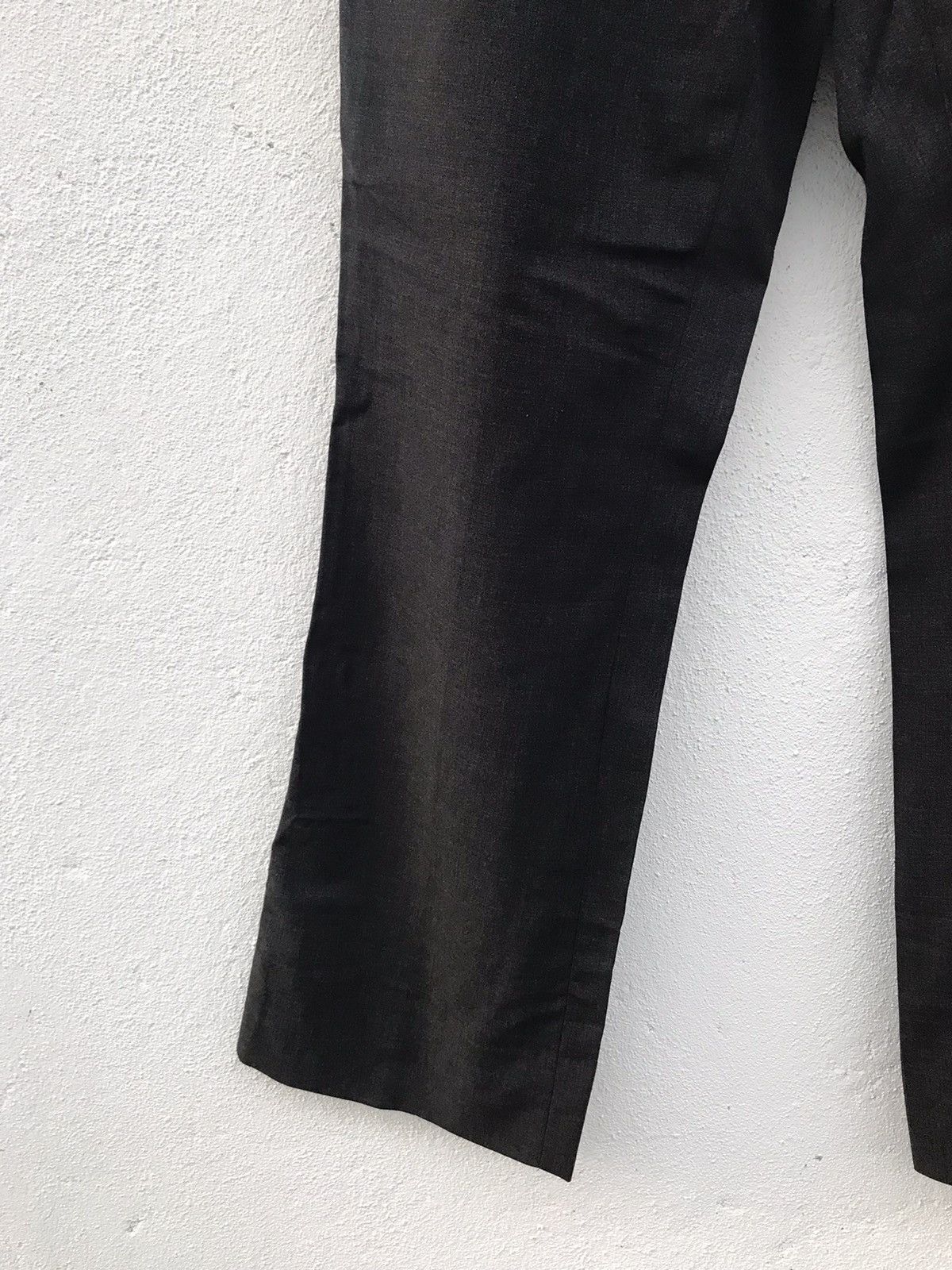 Masaki Matsushima Masaki Matsushima Homme Black Wool trouser Pant Size US 29 - 3 Thumbnail