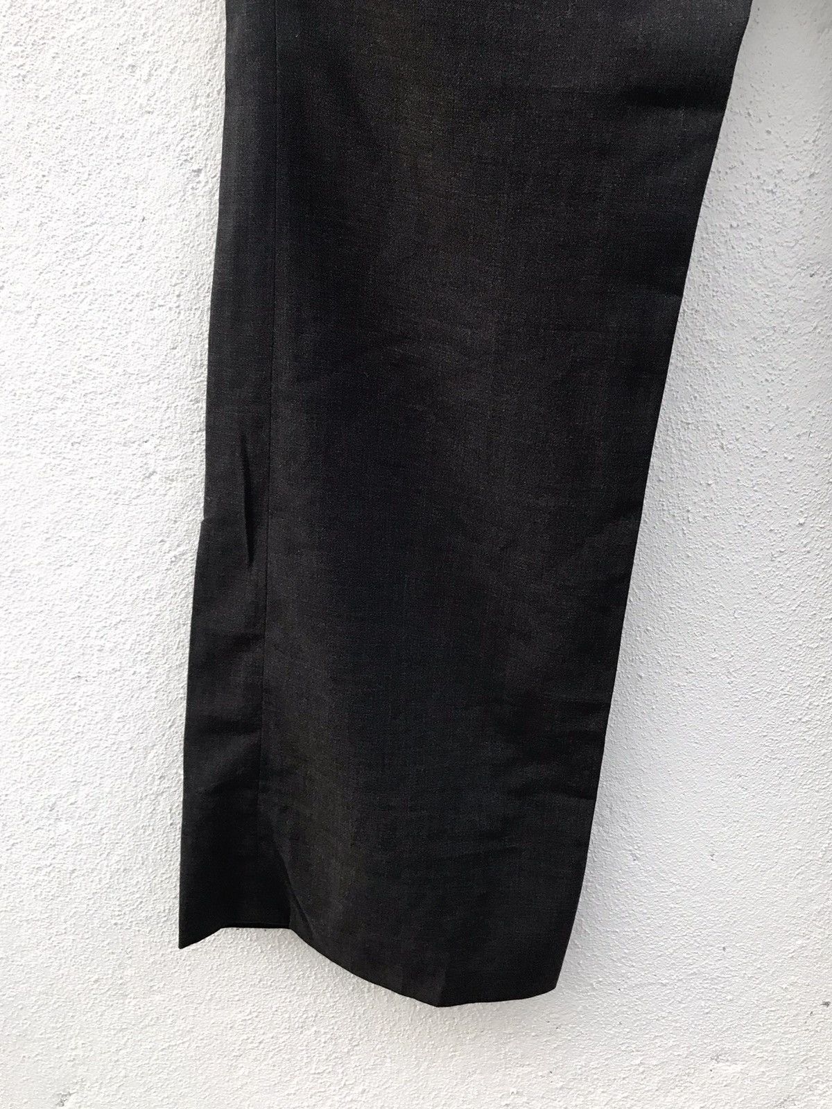 Masaki Matsushima Masaki Matsushima Homme Black Wool trouser Pant Size US 29 - 8 Thumbnail