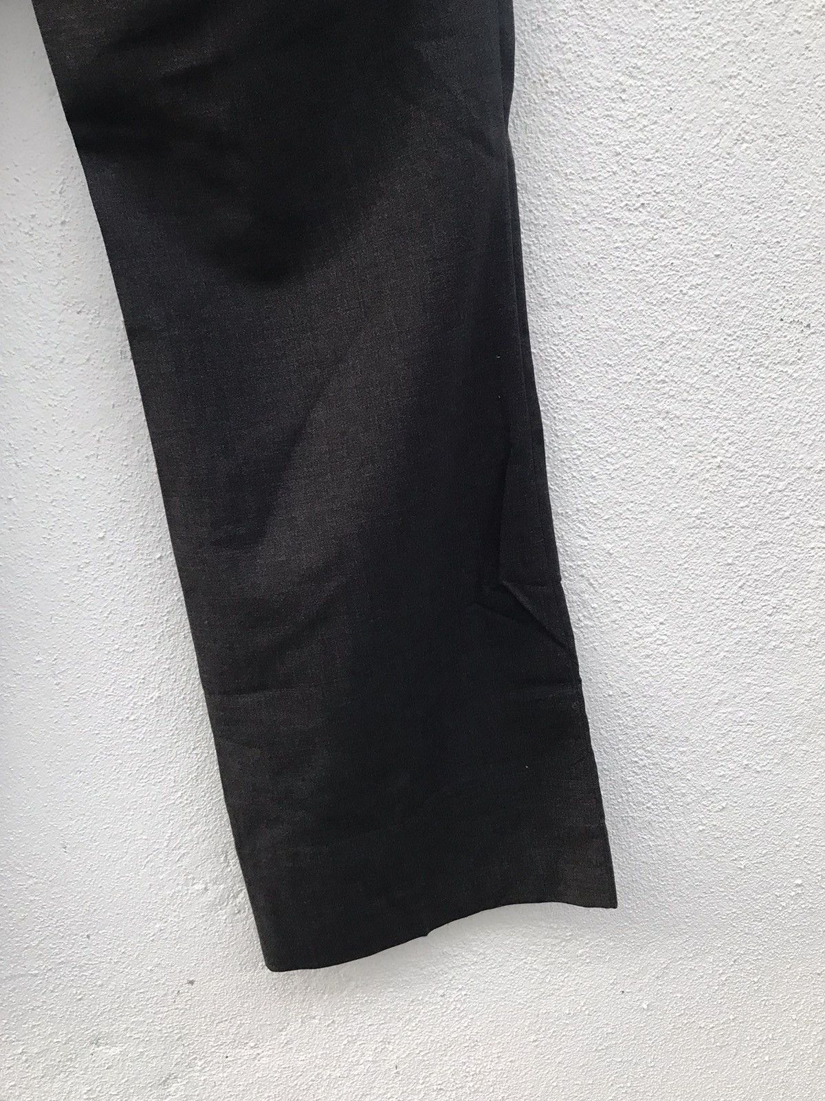 Masaki Matsushima Masaki Matsushima Homme Black Wool trouser Pant Size US 29 - 9 Thumbnail
