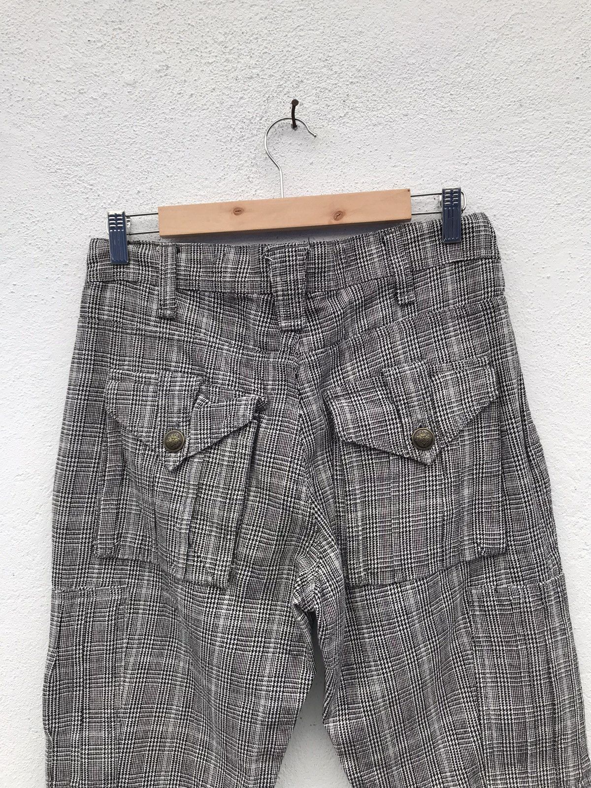 If Six Was Nine × Japanese Brand The Alpha Crouge Checked Side Pocket Pant Size US 30 / EU 46 - 8 Thumbnail