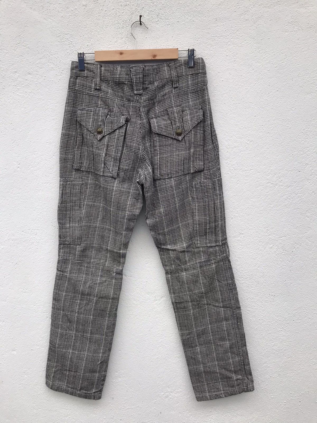 If Six Was Nine × Japanese Brand The Alpha Crouge Checked Side Pocket Pant Size US 30 / EU 46 - 7 Thumbnail