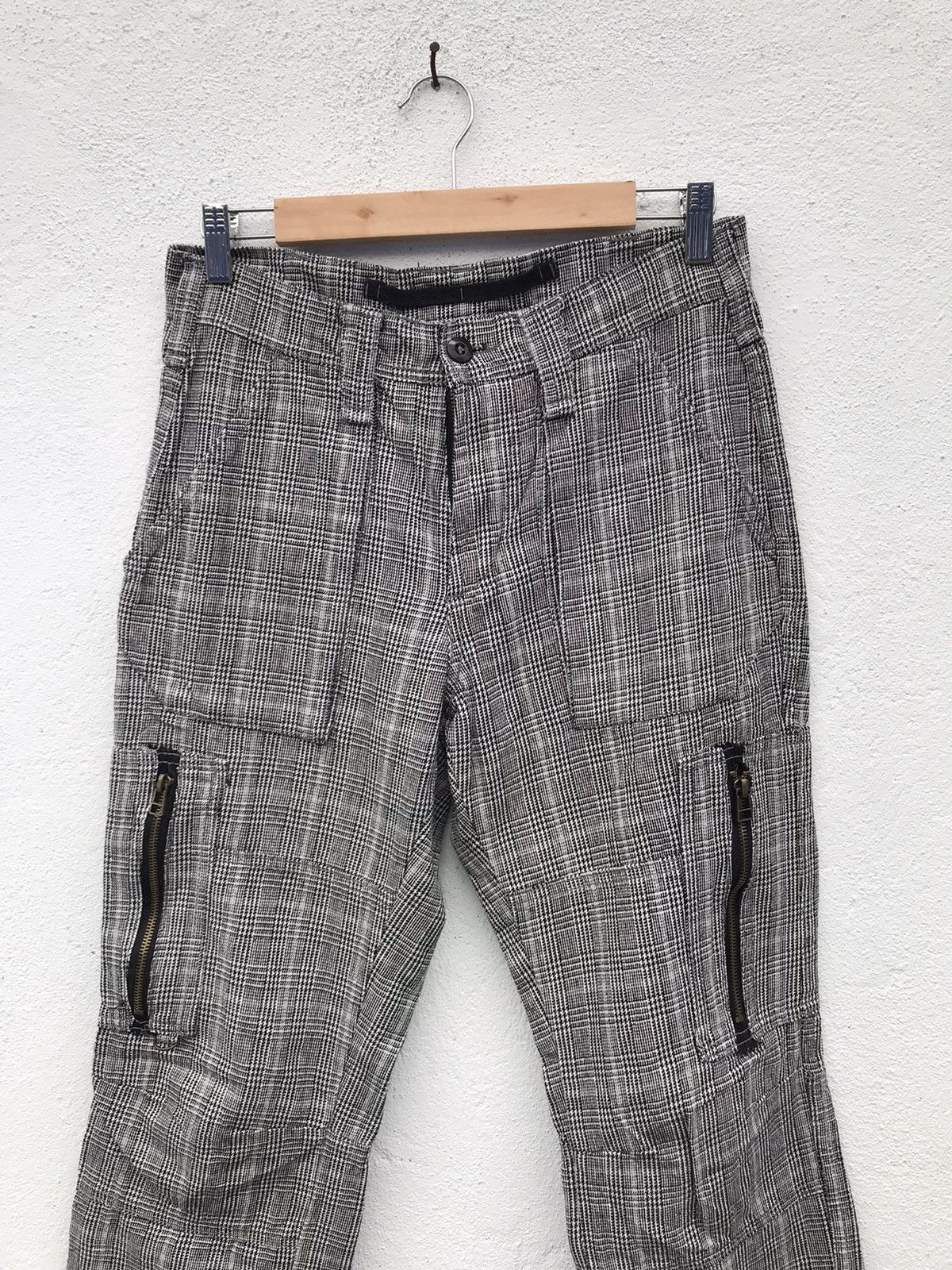 If Six Was Nine × Japanese Brand The Alpha Crouge Checked Side Pocket Pant Size US 30 / EU 46 - 1 Thumbnail