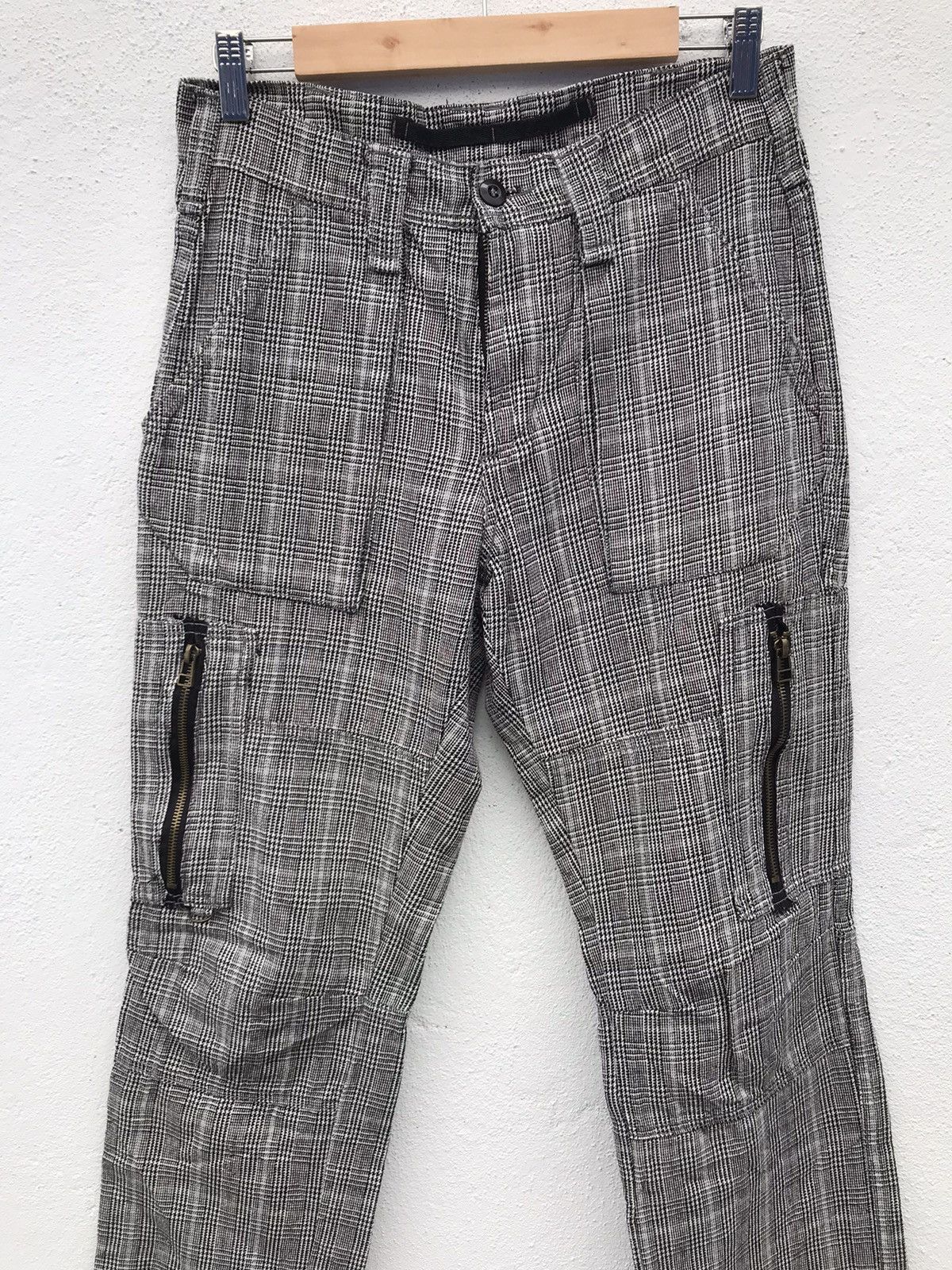 If Six Was Nine × Japanese Brand The Alpha Crouge Checked Side Pocket Pant Size US 30 / EU 46 - 5 Thumbnail