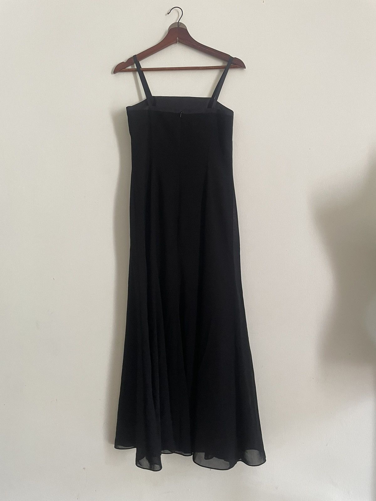 Carven Carven Full Black Dress Size L / US 10 / IT 46 - 2 Thumbnail