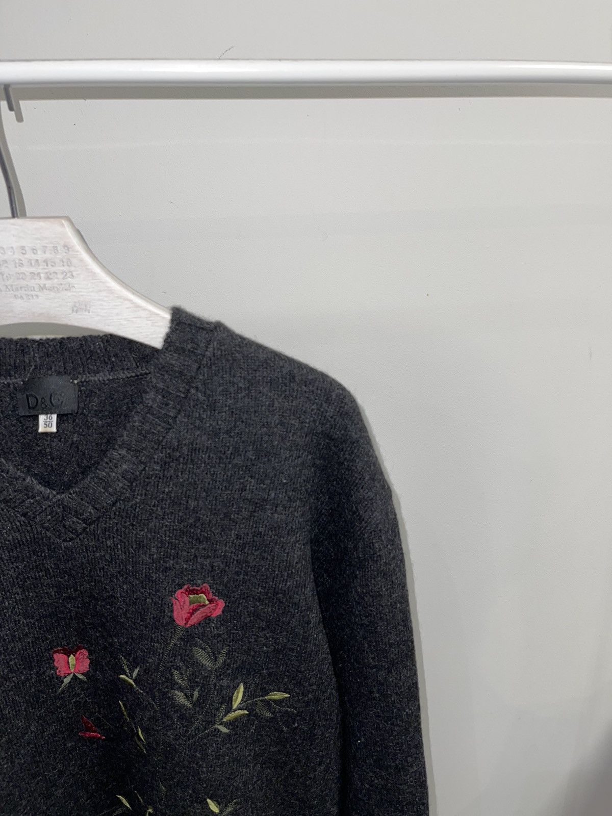 Dolce & Gabbana Dolce & Gabbana Artwork Floral Wool Sweater Size US L / EU 52-54 / 3 - 4 Thumbnail