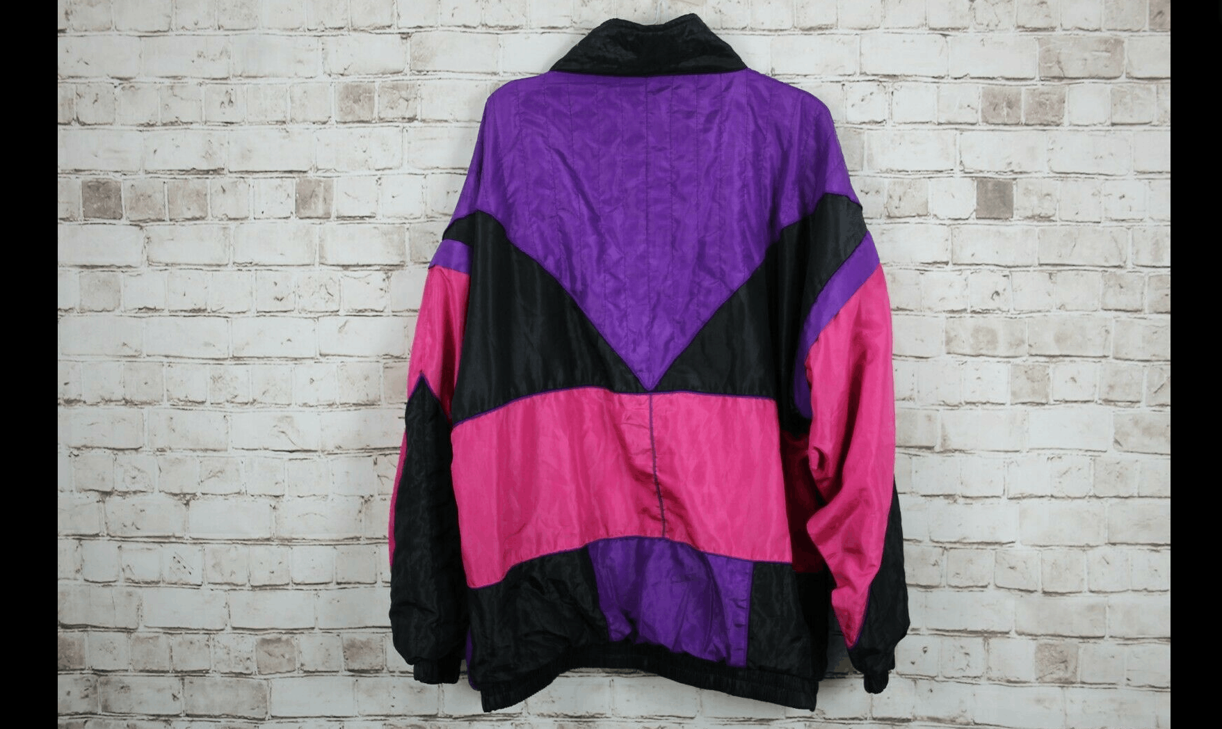 Other × Vintage vintage 80s bomber coat jacket parka - not leather hoodie Size US XL / EU 56 / 4 - 2 Thumbnail