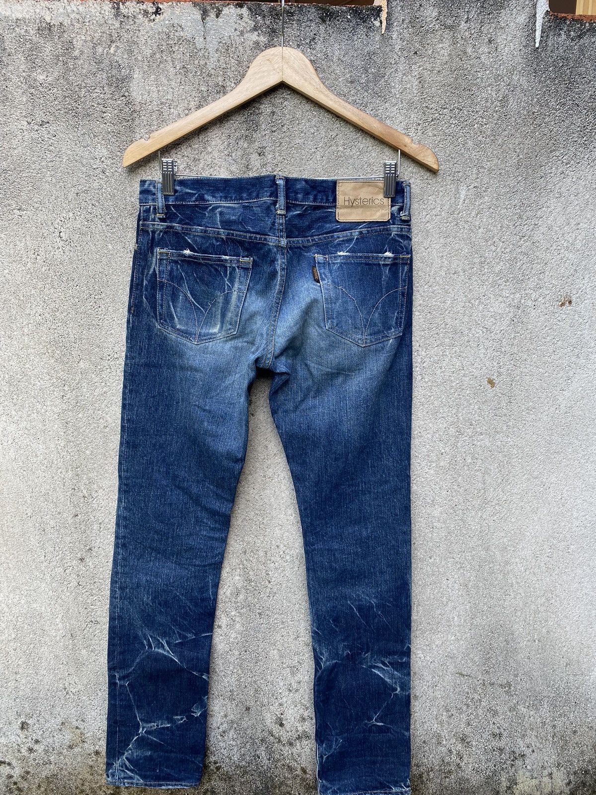 Hysteric Glamour Hysteric Glamour Butterfly Button Patchwork Denim Jeans Size US 31 - 3 Thumbnail