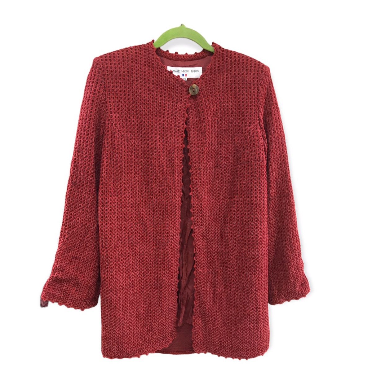 Hanae Mori Hanae Mori Paris Meticulous Knit Jacket Size M / US 6-8 / IT 42-44 - 1 Thumbnail