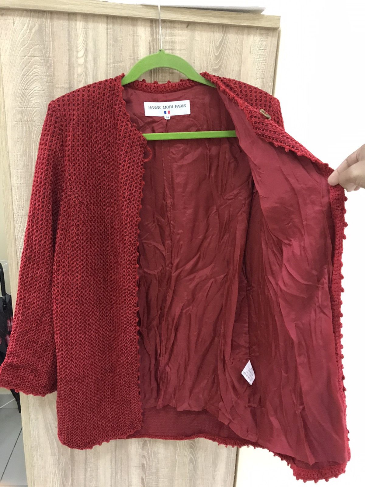 Hanae Mori Hanae Mori Paris Meticulous Knit Jacket Size M / US 6-8 / IT 42-44 - 10 Thumbnail