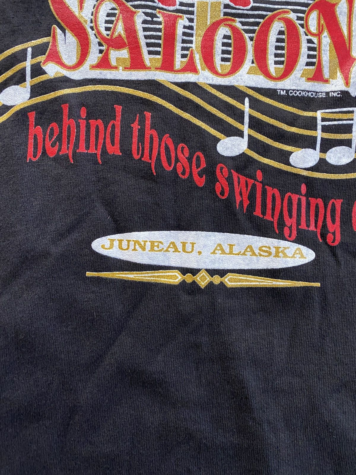 Hanes Vintage 90’s Red Dog Saloon Alaska Tee Size US XL / EU 56 / 4 - 7 Thumbnail