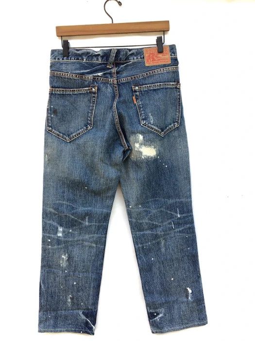 Japanese Brand Japanese Designer Brand Rush Hour Distressed Denim Pant Size US 32 / EU 48 - 8 Thumbnail