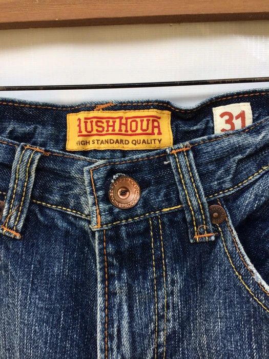 Japanese Brand Japanese Designer Brand Rush Hour Distressed Denim Pant Size US 32 / EU 48 - 5 Thumbnail