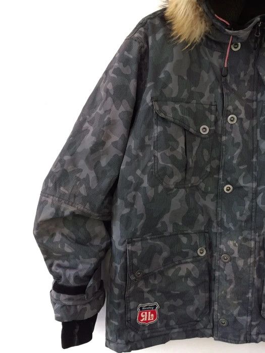 Japanese Brand Japanese Brand Rivalley Camouflage Hoodies Size US L / EU 52-54 / 3 - 3 Thumbnail