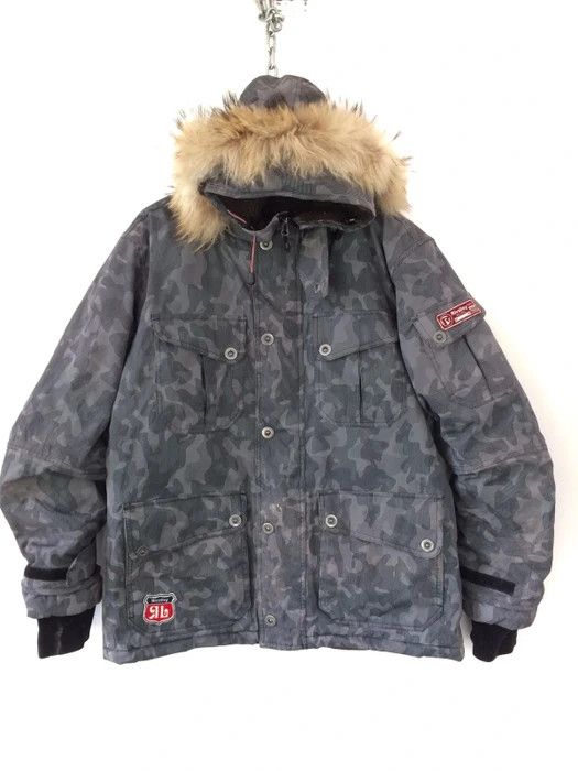 Japanese Brand Rivalley Camouflage Hoodies