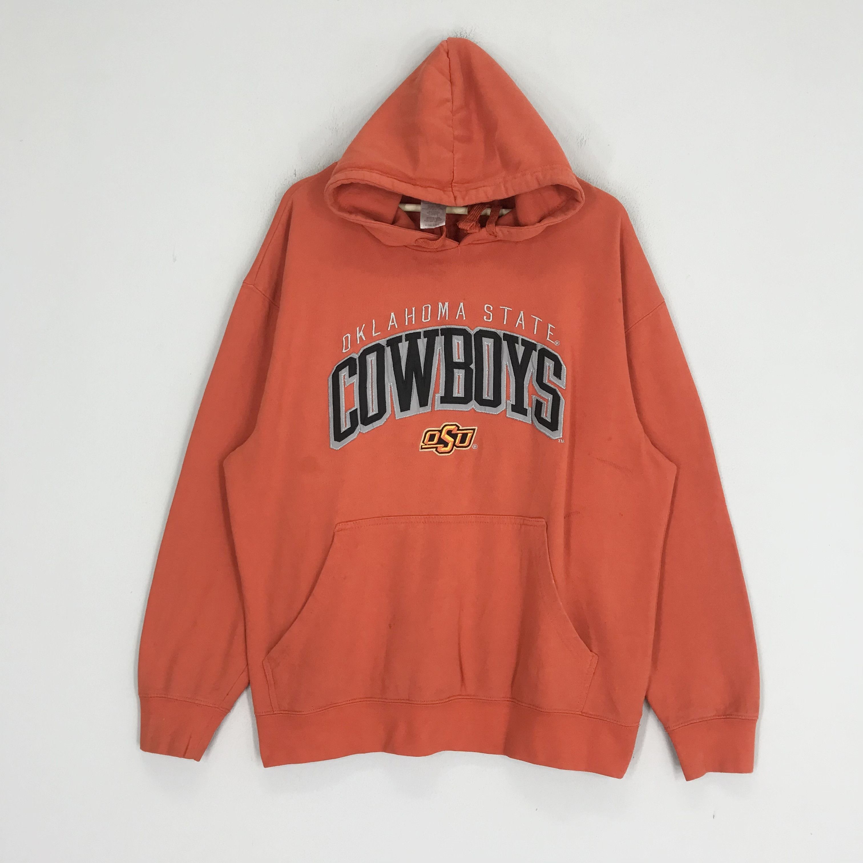 Vintage Vintage Oklahoma State Cowboys University Big Logo Hoodie Size US L / EU 52-54 / 3 - 1 Thumbnail