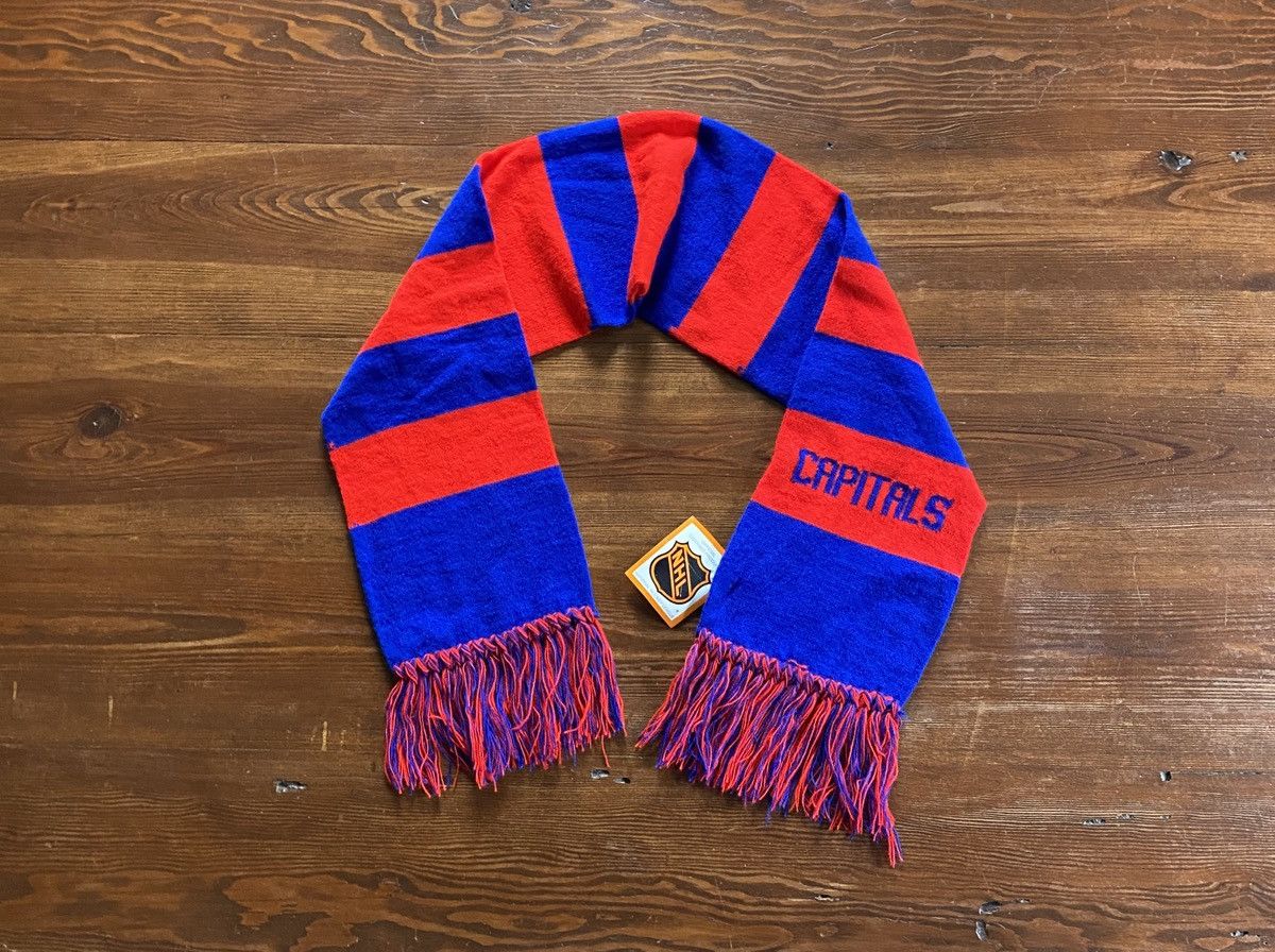 NHL Vintage 80’s NWT Washington Capitals NHL Scarf Size ONE SIZE - 1 Thumbnail