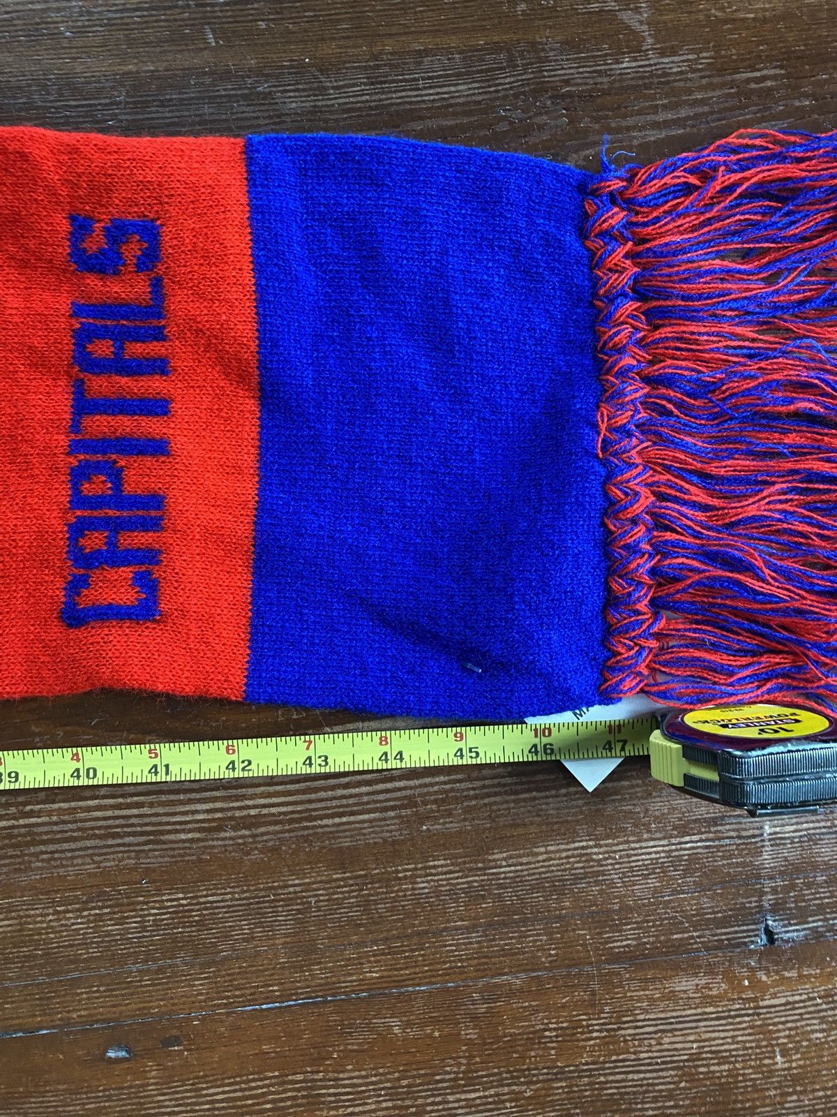 NHL Vintage 80’s NWT Washington Capitals NHL Scarf Size ONE SIZE - 9 Thumbnail