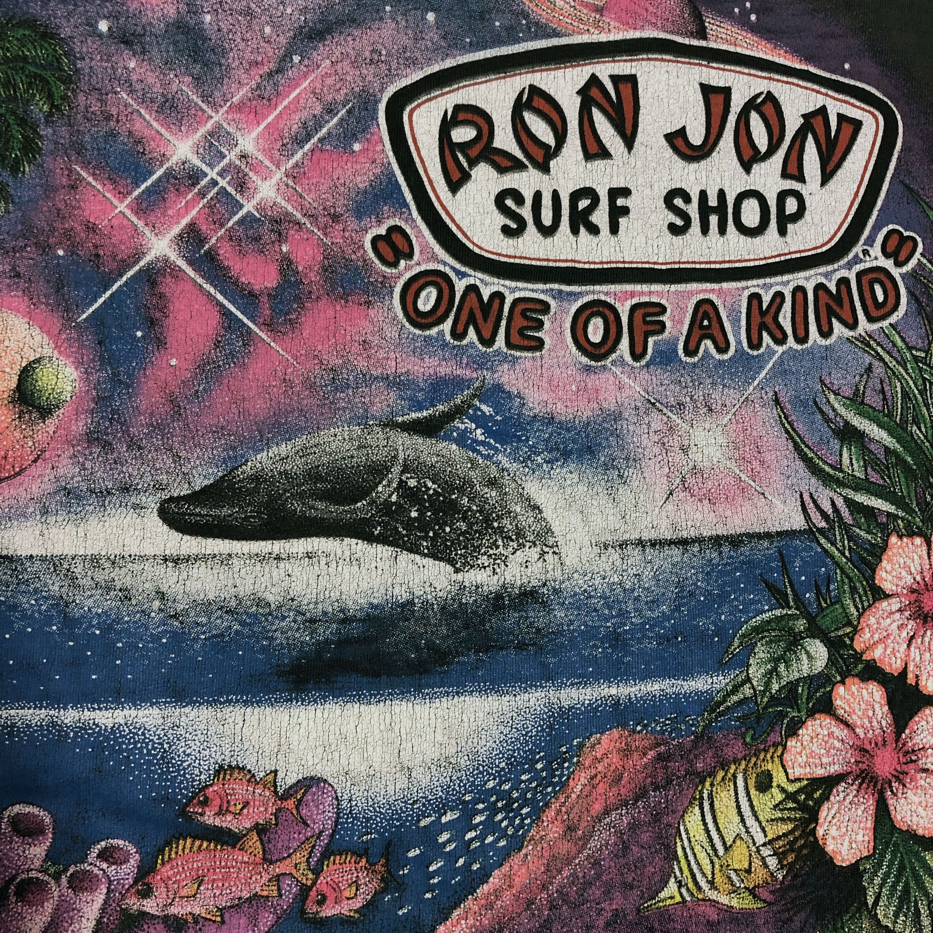 Ron Jon Surf Shop × Vintage 90s Ron Jon Vintage Surf Shirt Quiksilver Billabong Size US L / EU 52-54 / 3 - 10 Thumbnail