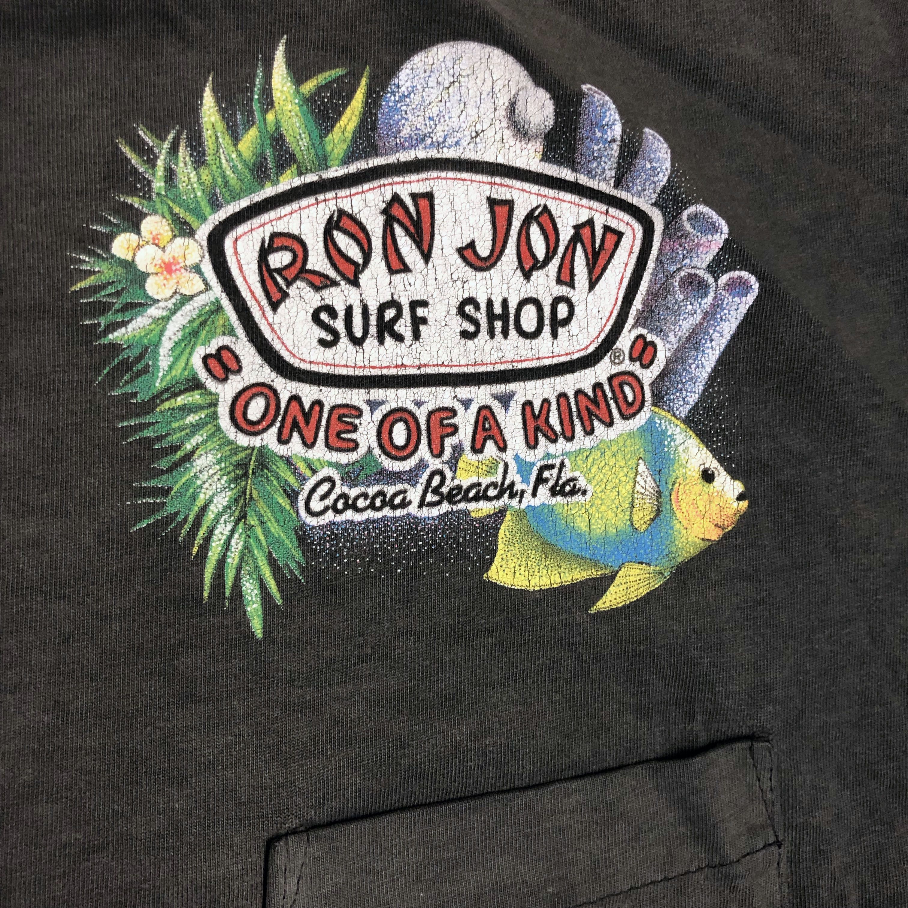 Ron Jon Surf Shop × Vintage 90s Ron Jon Vintage Surf Shirt Quiksilver Billabong Size US L / EU 52-54 / 3 - 9 Thumbnail