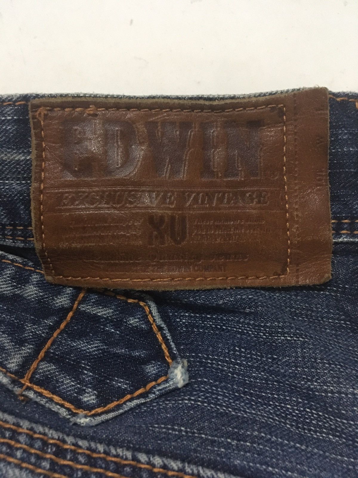 Edwin × Vintage Vintage edwin distressed jeans Japan Size US 32 / EU 48 - 10 Thumbnail