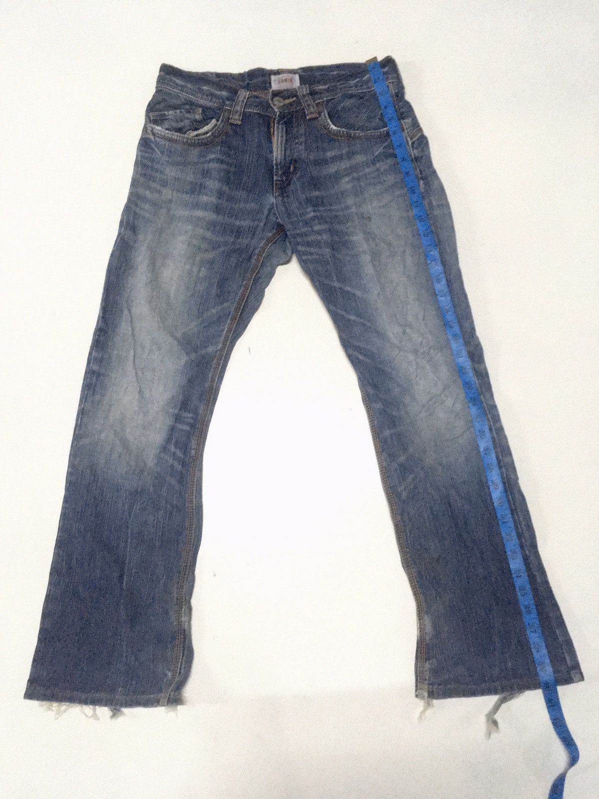 Edwin × Vintage Vintage edwin distressed jeans Japan Size US 32 / EU 48 - 2 Thumbnail
