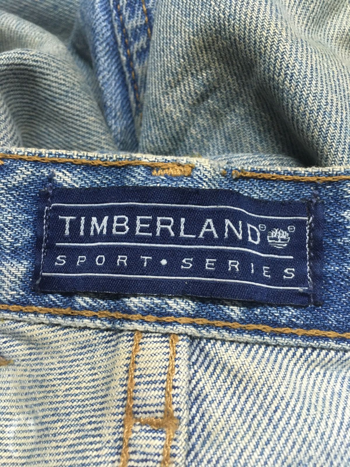 Timberland × Vintage Vintage timberland sports series distressed denim Size US 30 / EU 46 - 12 Thumbnail