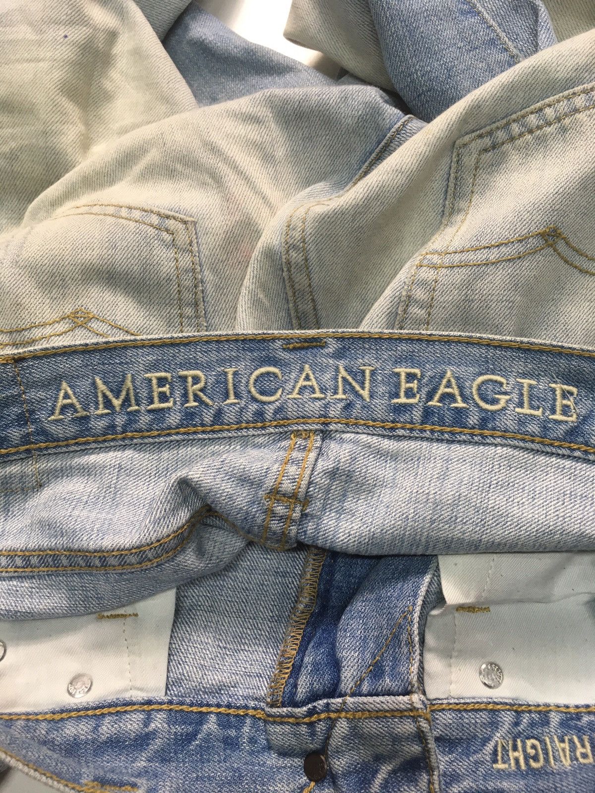 American Eagle Outfitters × Vintage Vintage American eagle outfitters distressed denim Size US 31 - 13 Thumbnail