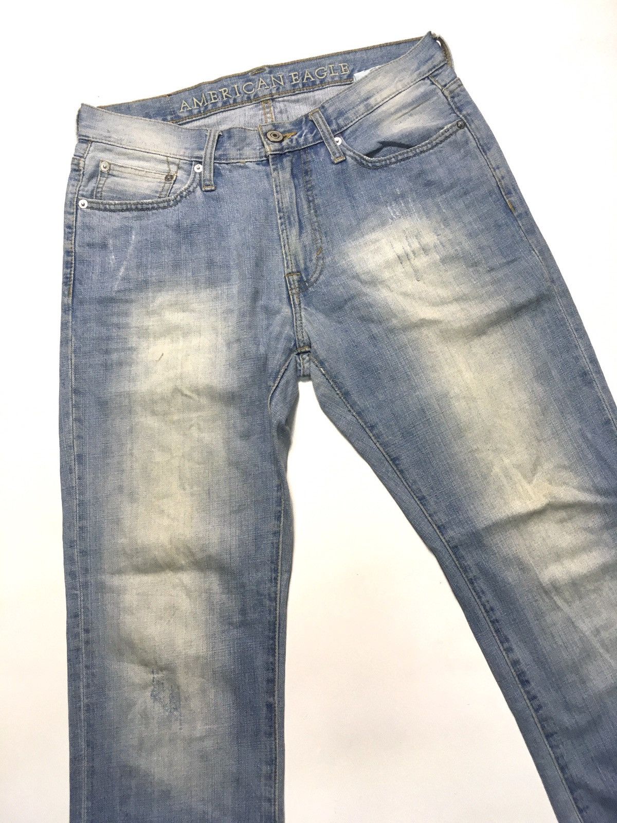 American Eagle Outfitters × Vintage Vintage American eagle outfitters distressed denim Size US 31 - 5 Thumbnail
