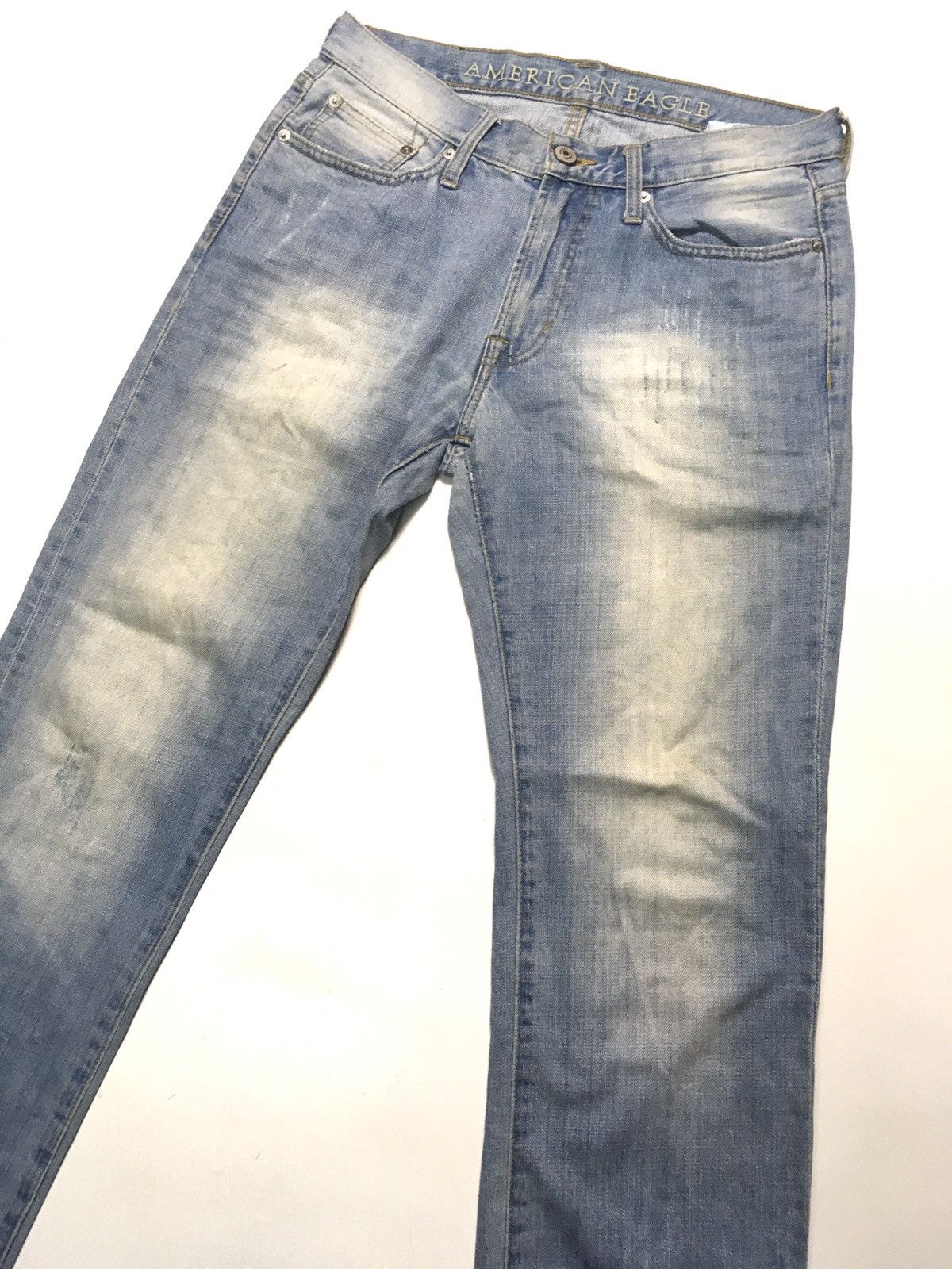 American Eagle Outfitters × Vintage Vintage American eagle outfitters distressed denim Size US 31 - 6 Thumbnail